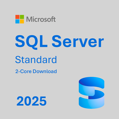 Microsoft SQL Server 2025 Standard - 2 Core Download License - TrustedTech