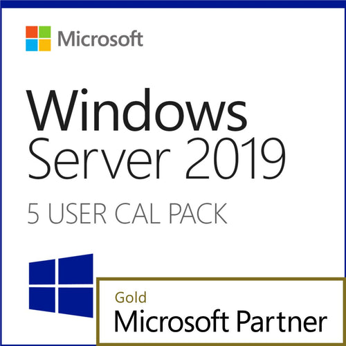 Microsoft Windows Server 2019 - 5 User Client Access License (CAL) - Trusted Tech Team