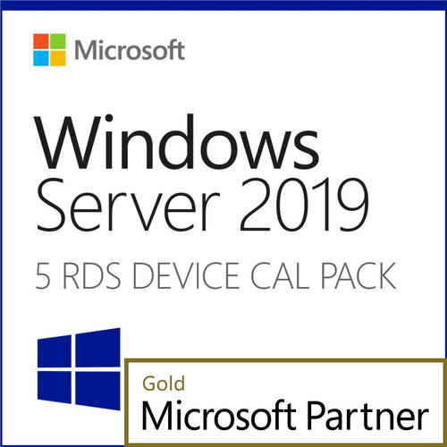 Microsoft Windows Server 2019 Remote Desktop - 5 Device CAL - Trusted Tech Team