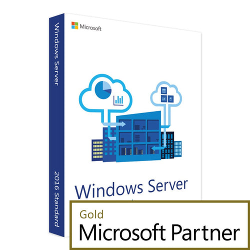 Windows Server 2016 Standard - 16 Core + 5 RDS CALs - Trusted Tech Team