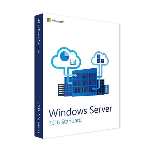 Windows Server 2016 Standard - 24 Core + 10 CALs - Trusted Tech Team